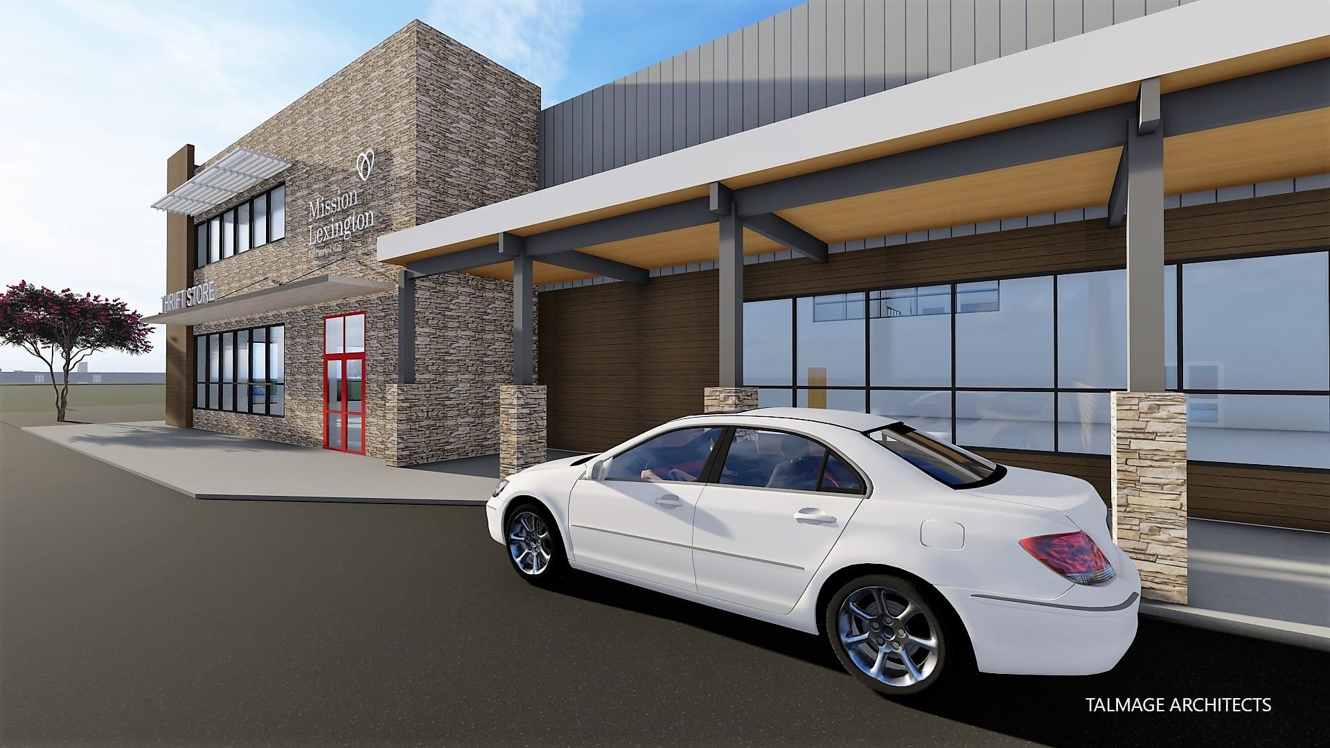 Mission Lexington Corner View of Render